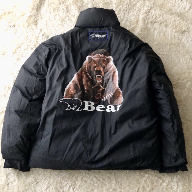 Bear usa ダウン ブラック-