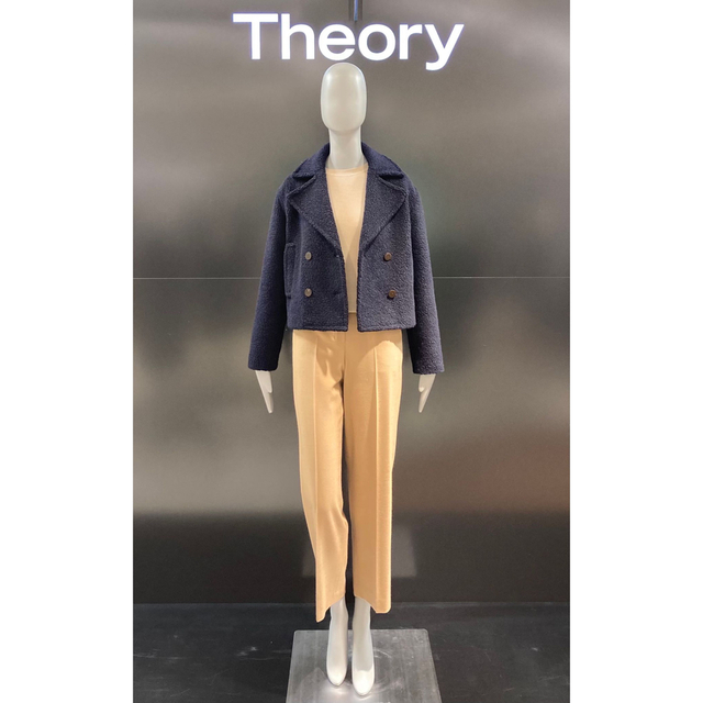 theory(セオリー)のTheory 22aw ショート丈Pコート レディースのジャケット/アウター(ピーコート)の商品写真