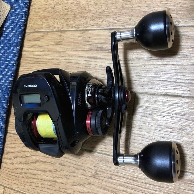 SHIMANO(シマノ)のシマノ 炎月CT150HG 【ジャンク】 スポーツ/アウトドアのフィッシング(リール)の商品写真