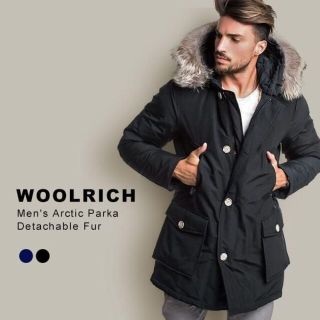 ウールリッチ(WOOLRICH)の良品WOOLRICH ARCTIC PARKA ダウン ウールリッチ アーク黒(ダウンジャケット)