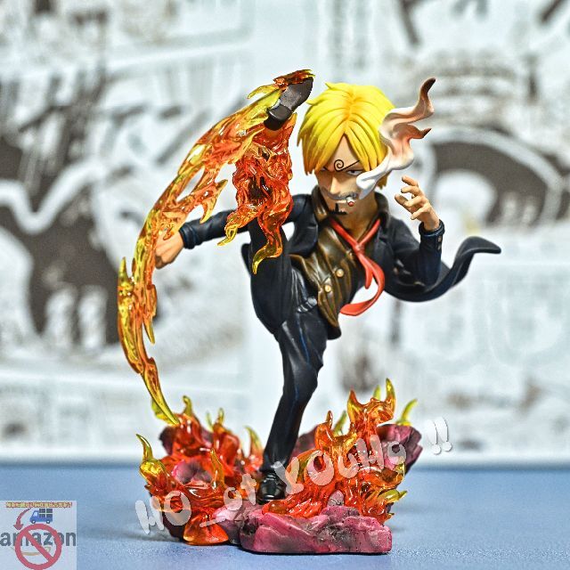 ワンピース フィギュア サンジ 悪魔風脚 WCF スケール