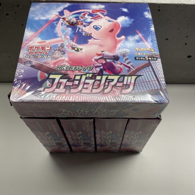 フュージョンアーツ 5BOX 未開封 シュリンク付き