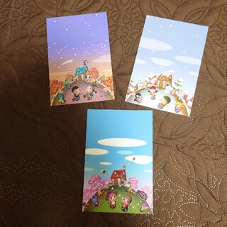 どうぶつの森　ポストカード【3枚】(写真/ポストカード)