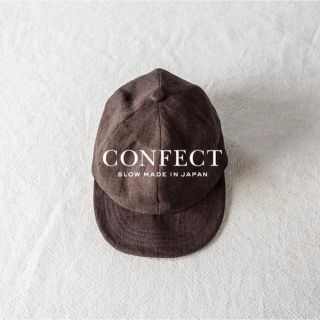 キャップCONFECT リネンキャップ