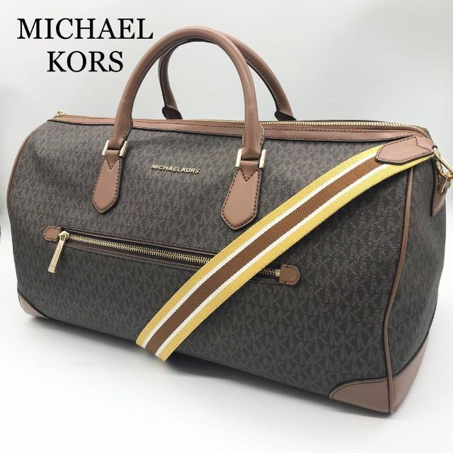 超美品　MICHEAL KORS シグネチャー　レザー　pvc ミニ　リュック