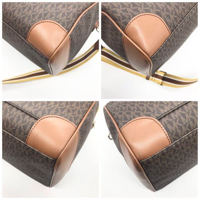 【美品】MICHAEL KORS マイケルコース ボストンバッグ 総柄 大容量