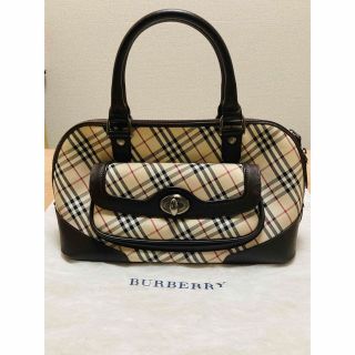 バーバリー(BURBERRY)のBURBERRE バーバリー  バンドバッグ　ノバチェック(ハンドバッグ)