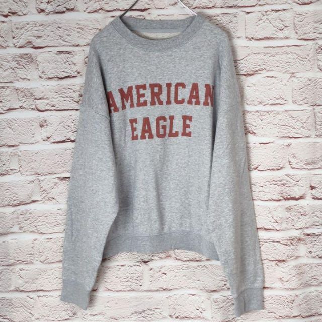 American Eagle(アメリカンイーグル)のAMERICAN EAGLE　トレーナー　メンズ　レディース　 ゆるだぼ レディースのトップス(トレーナー/スウェット)の商品写真