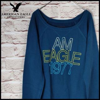 アメリカンイーグル(American Eagle)のAmerican Eagle　トレーナー　メンズ　レディース　 ゆるだぼ(トレーナー/スウェット)