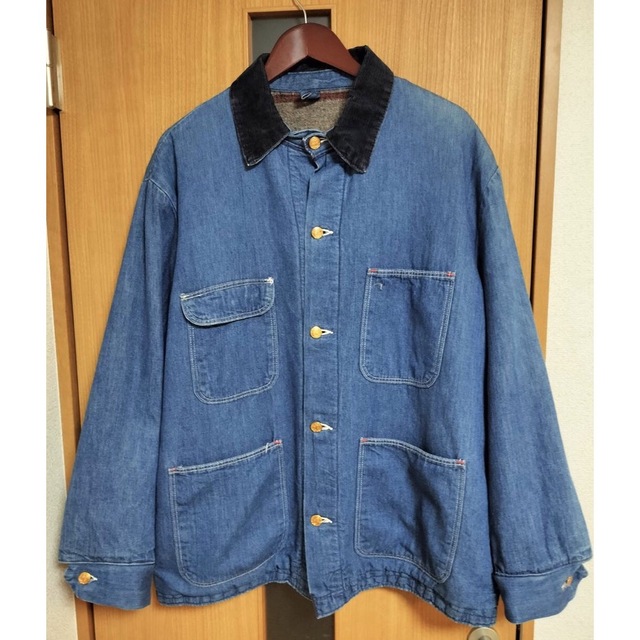 Wrangler - ラングラー デニムカバーオール アメリカ製 裏地付き 60