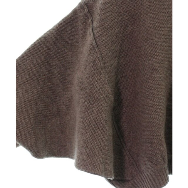 ISSEY MIYAKE イッセイミヤケ カーディガン -(S位) 茶 【古着】【中古】 ISSEY MIYAKE イッセイミヤケ カーディガン -(S位) 茶 【古着】【中古】