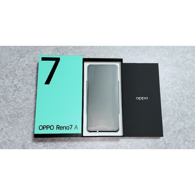 贈り物 (新品)OppoReno7A SIMフリー6GB /128GBスターリーブラック
