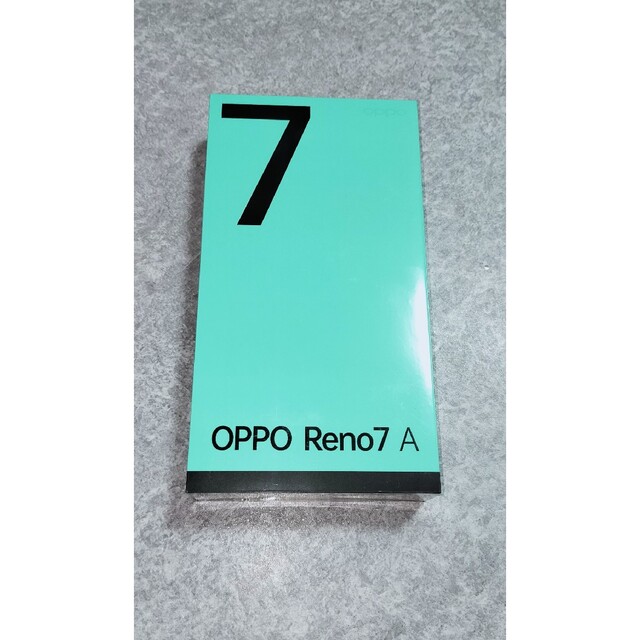 【新品】OPPO Reno7 A スターリーブラック SIMフリー(開封☆送無料