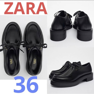 ザラ(ZARA)の(新品) ZARAローファー　size36(ローファー/革靴)