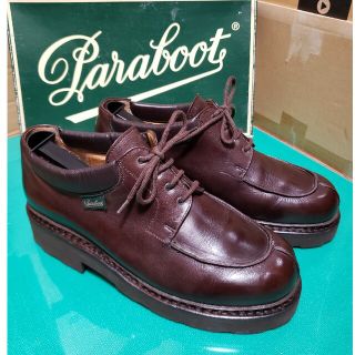 パラブーツ(Paraboot)の【旧タグ】Paraboot パラブーツ Uチップ　ダークブラウン　7(ドレス/ビジネス)