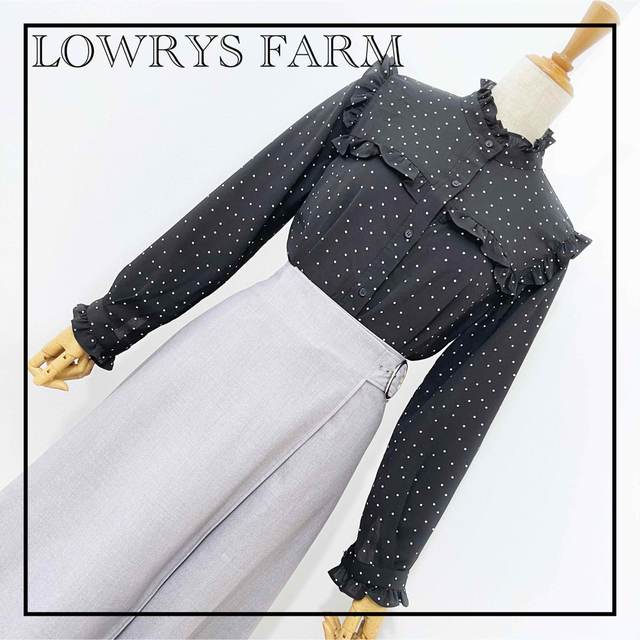 LOWRYS FARM(ローリーズファーム)の«LOWRYS FARM» 大人きれいめ きちんと UNIQLO 通勤 通学 春 レディースのトップス(シャツ/ブラウス(長袖/七分))の商品写真