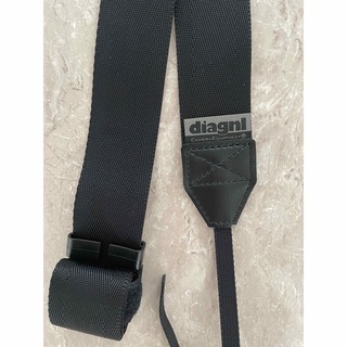 Diagnl （ダイアグナル ）ニンジャストラップ 38mm ブラック(ネックストラップ)