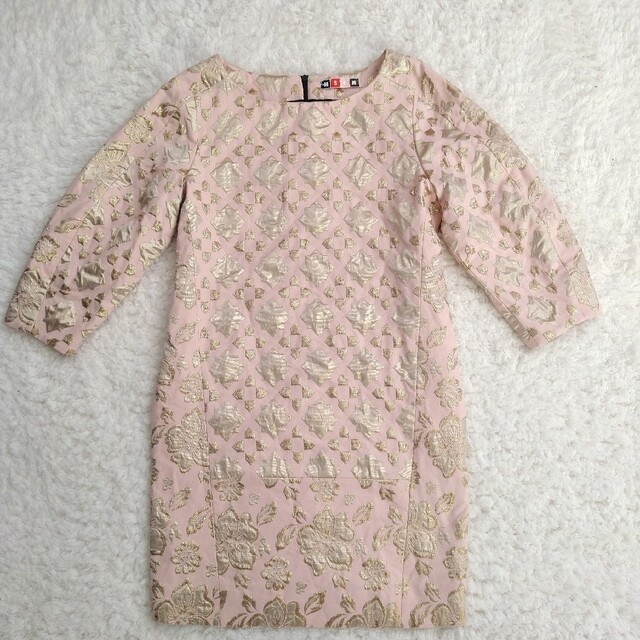 ホワイトブラウン 良品 MSGM 花柄 星 スタープリント ゴールド