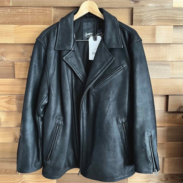 直営店に限定 DENHAM - DENHAM デンハム ライダースジャケット レザー
