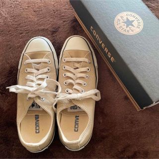 オールスター(ALL STAR（CONVERSE）)の【コンバース】オールスター✳︎ベージュ✳︎美品(スニーカー)