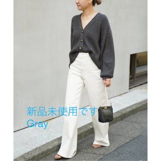 ドゥーズィエムクラス(DEUXIEME CLASSE)の新品　Deuxieme Classe CroppedVネックカーディガン(カーディガン)