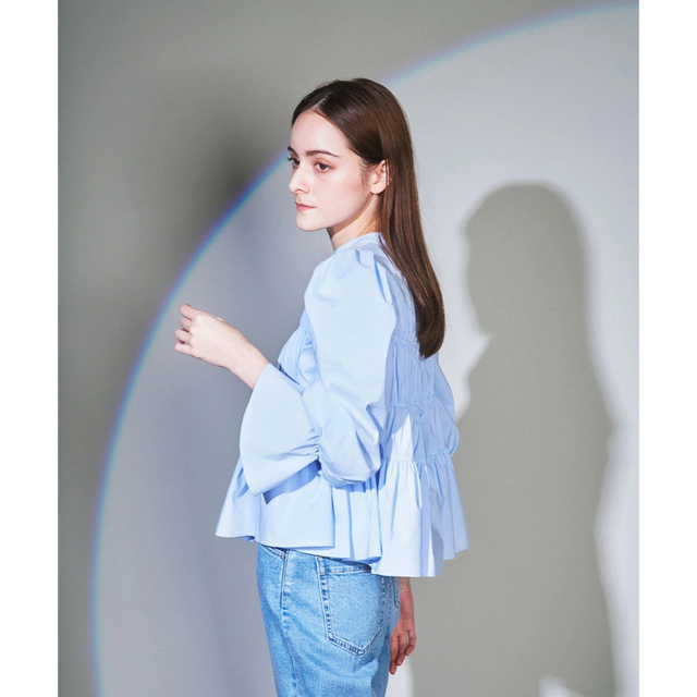 ギャザーブラウス 2022S/S レディース トップス