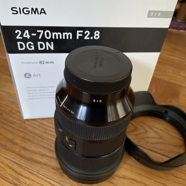 SIGMA(シグマ)のsigma 24-70mm f2.8 df dn art eマウント sony  スマホ/家電/カメラのカメラ(レンズ(ズーム))の商品写真