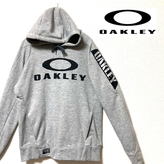 オークリー(Oakley)の【美品】OAKLEY オークリー　TYPE-02  パーカー　野球　グレー　m(パーカー)
