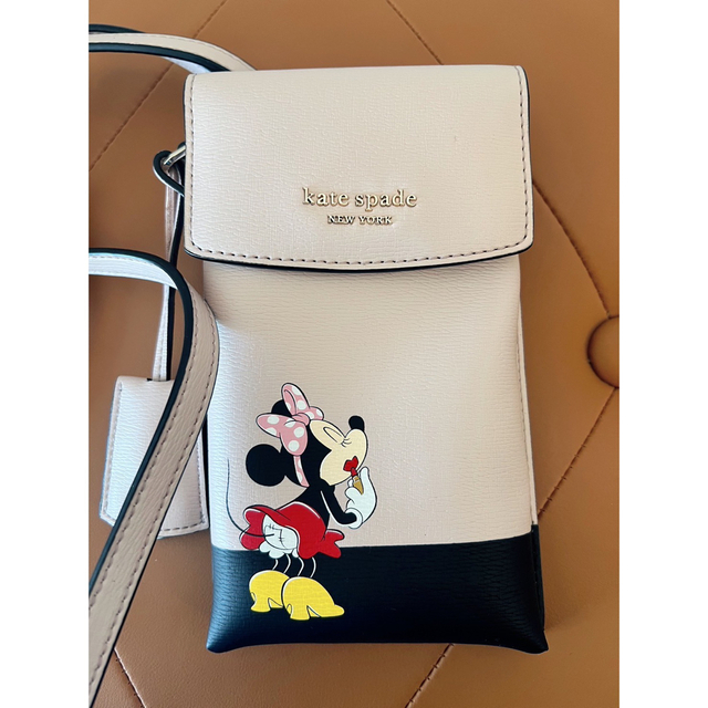 kate spade new york - ケイトスペード ミニーコラボ スマホショルダー ...