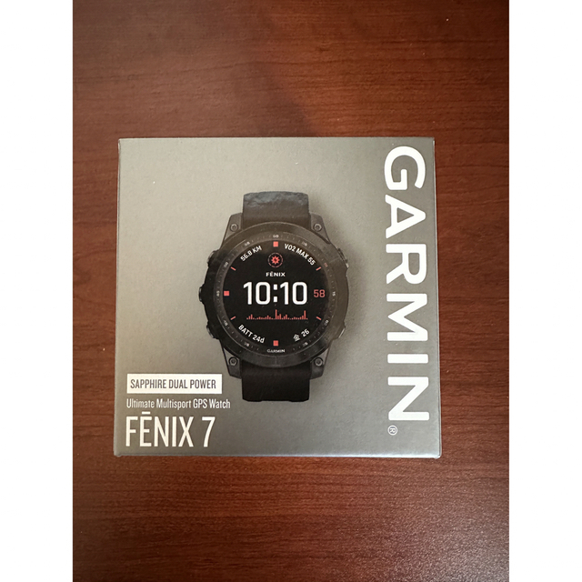 GARMIN(ガーミン)のつちさん専用Garmin fenix 7 Sapphire Dual Power メンズの時計(腕時計(デジタル))の商品写真