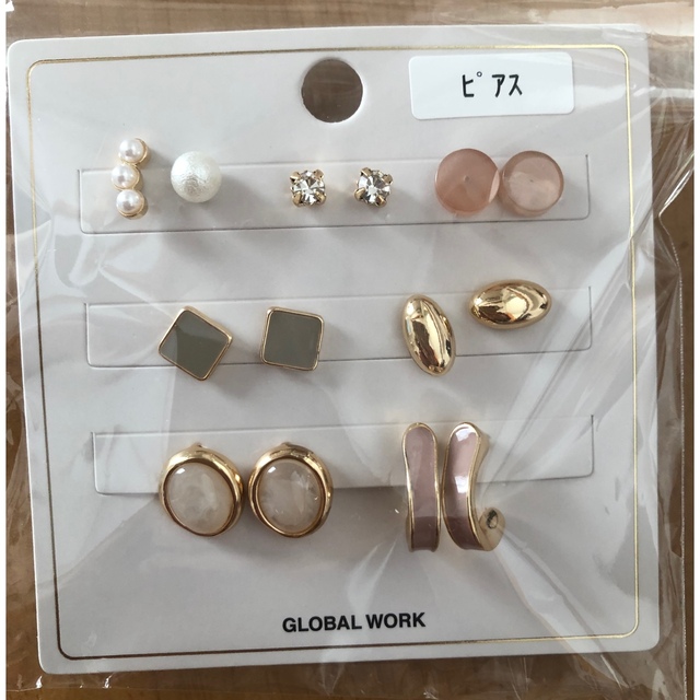 GLOBAL WORK(グローバルワーク)のピアス 未使用 レディースのアクセサリー(ピアス)の商品写真