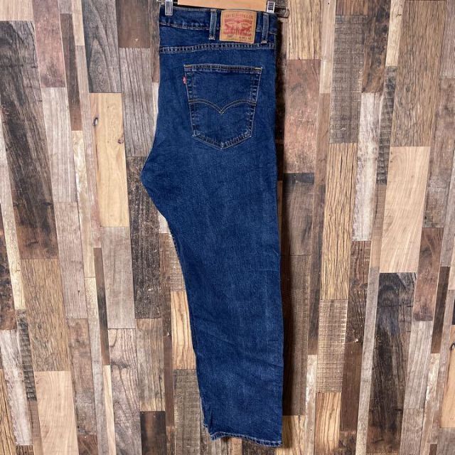 Levi's(リーバイス)のリーバイス メンズ ロゴ デニム 2XL 505 40 ブルー パンツ 古着 メンズのパンツ(デニム/ジーンズ)の商品写真