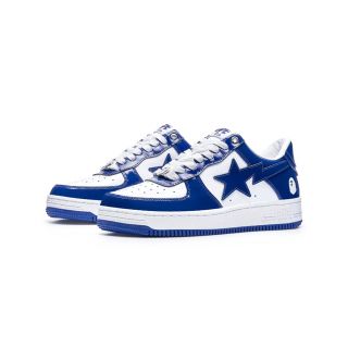 アベイシングエイプ(A BATHING APE)のBape sta patent Leather 2023 blue 29cm(スニーカー)