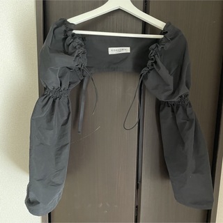 ステュディオス(STUDIOUS)のkishidamiki  shirring sleeves(シャツ/ブラウス(長袖/七分))