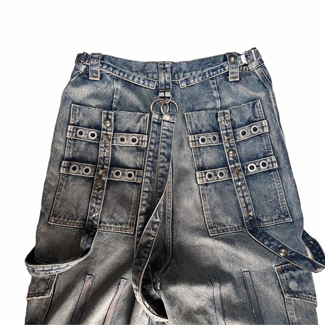 BALENCIAGA 22AW raver baggy denim pant