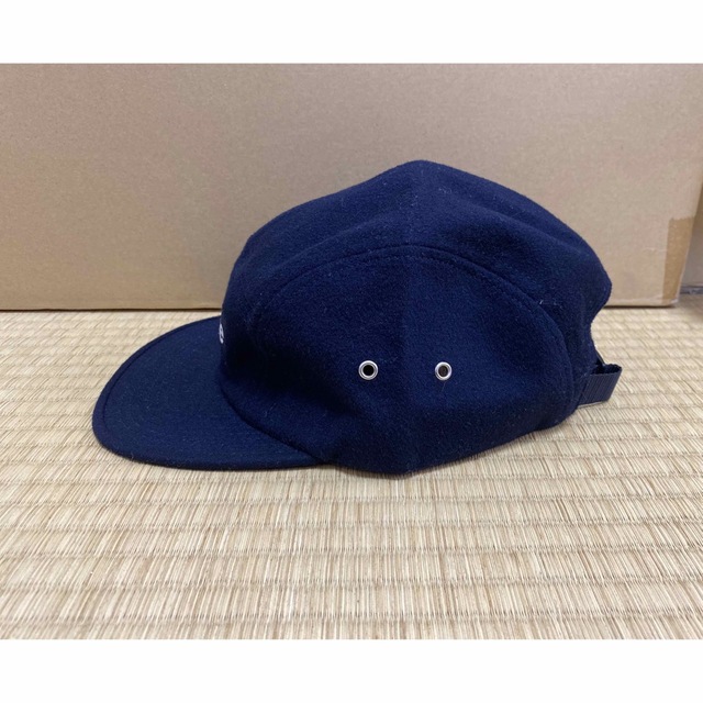 supreme Loro Piana Wool Camp Cap ネイビー 紺