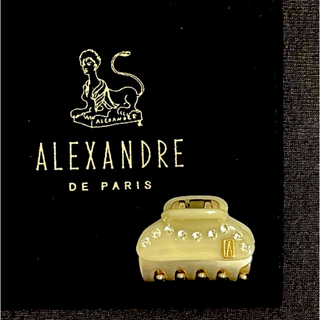 アレクサンドルドゥパリ(Alexandre de Paris)の《専用》アレクサンドルドゥパリ スワロ付き ヘアクリップ  2点 美品(バレッタ/ヘアクリップ)