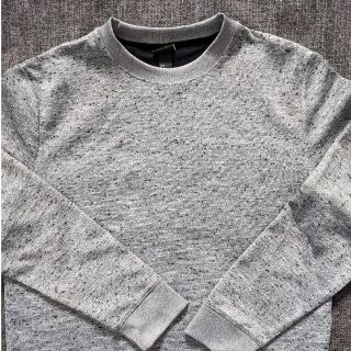 エイチアンドエム(H&M)の【即購入可能]　H&Mスウェット　Lサイズ　グレー系(スウェット)