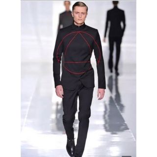 Dior homme ディオール13aw ジャケット　レッドサークル　メンズ