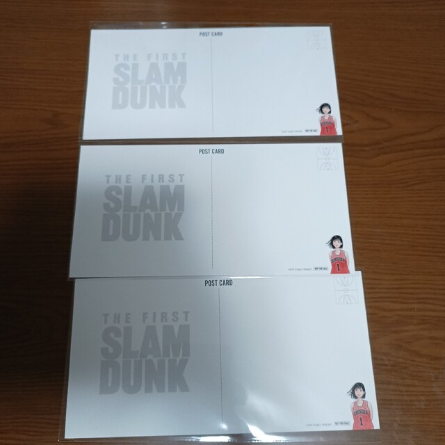 THE FIRST SLAM DUNK　入場者特典　3枚セット エンタメ/ホビーのコレクション(ノベルティグッズ)の商品写真