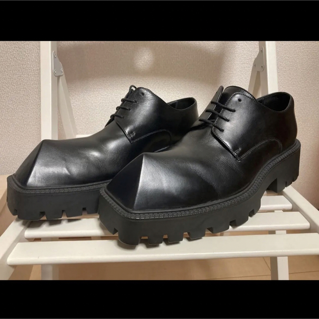 今季ブランド BALENCIAGA RHINO ダービーシューズ サイズ42 ドレス+ ...