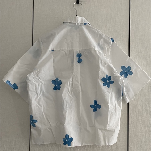 CAMIEL FORTGENS HANDPAINTER FLOWER SHIRT