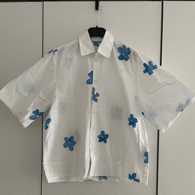 CAMIEL FORTGENS HANDPAINTER FLOWER SHIRT