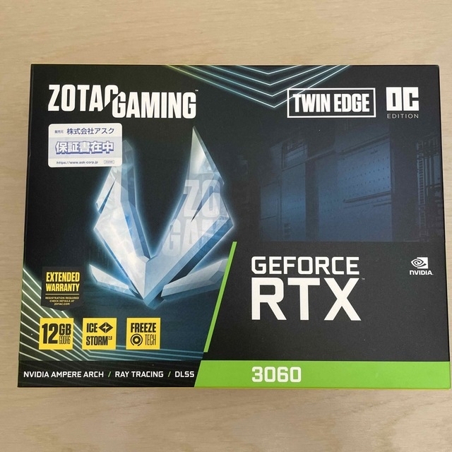 ZOTAC GAMING GeForce RTX3060 スマホ/家電/カメラのPC/タブレット(PCパーツ)の商品写真