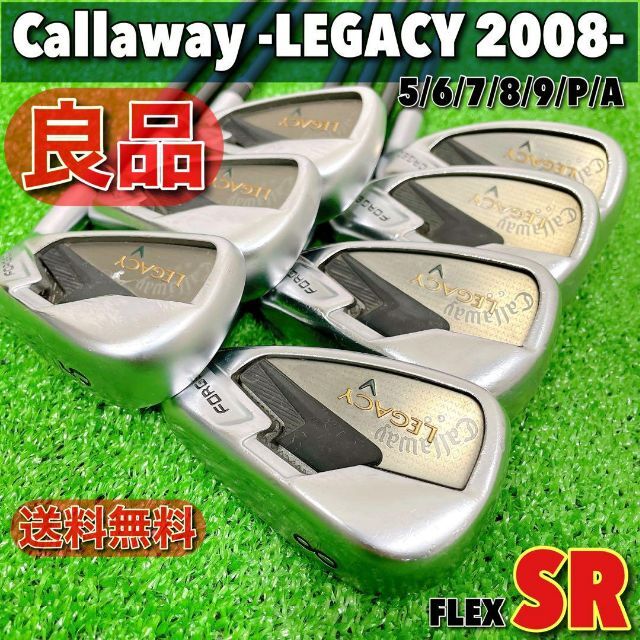 Callaway(キャロウェイ)の0350　良品　Callaway　キャロウェイ　LEGACY　右利き　アイアン スポーツ/アウトドアのゴルフ(クラブ)の商品写真