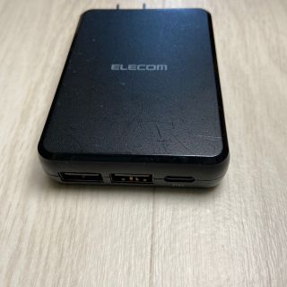 エレコム(ELECOM)のスマホ充電器　携帯充電器　USB タイプC AC充電器(バッテリー/充電器)