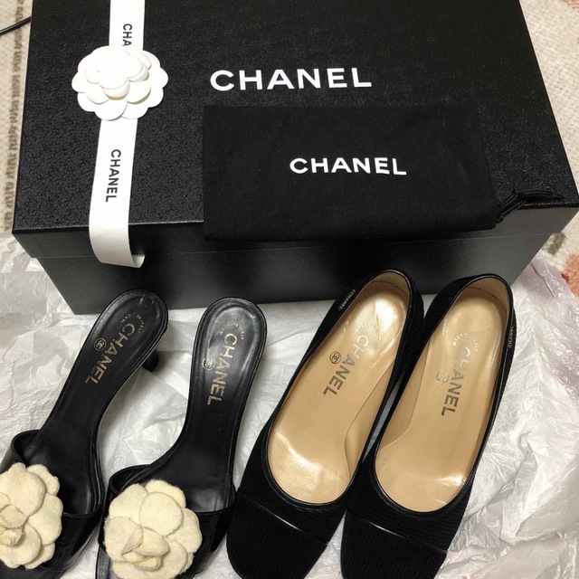 CHANEL(シャネル)のCHANEL サンダル➕パンプスお値下げ可能 レディースの靴/シューズ(ハイヒール/パンプス)の商品写真