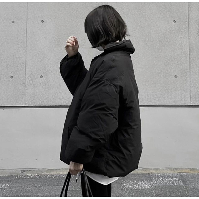 【 ok soon】oversize coach jacket black レディースのジャケット/アウター(その他)の商品写真