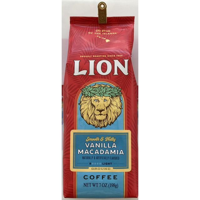 LION(ライオン)の☆専用☆ライオンコーヒー　バニラマカダミア　198g 食品/飲料/酒の飲料(コーヒー)の商品写真