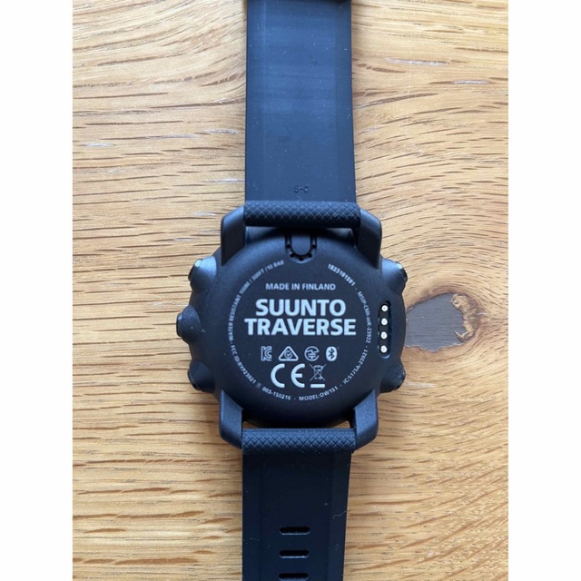 SUUNTO(スント)のスント　トラバース　サファイアブラック メンズの時計(腕時計(デジタル))の商品写真